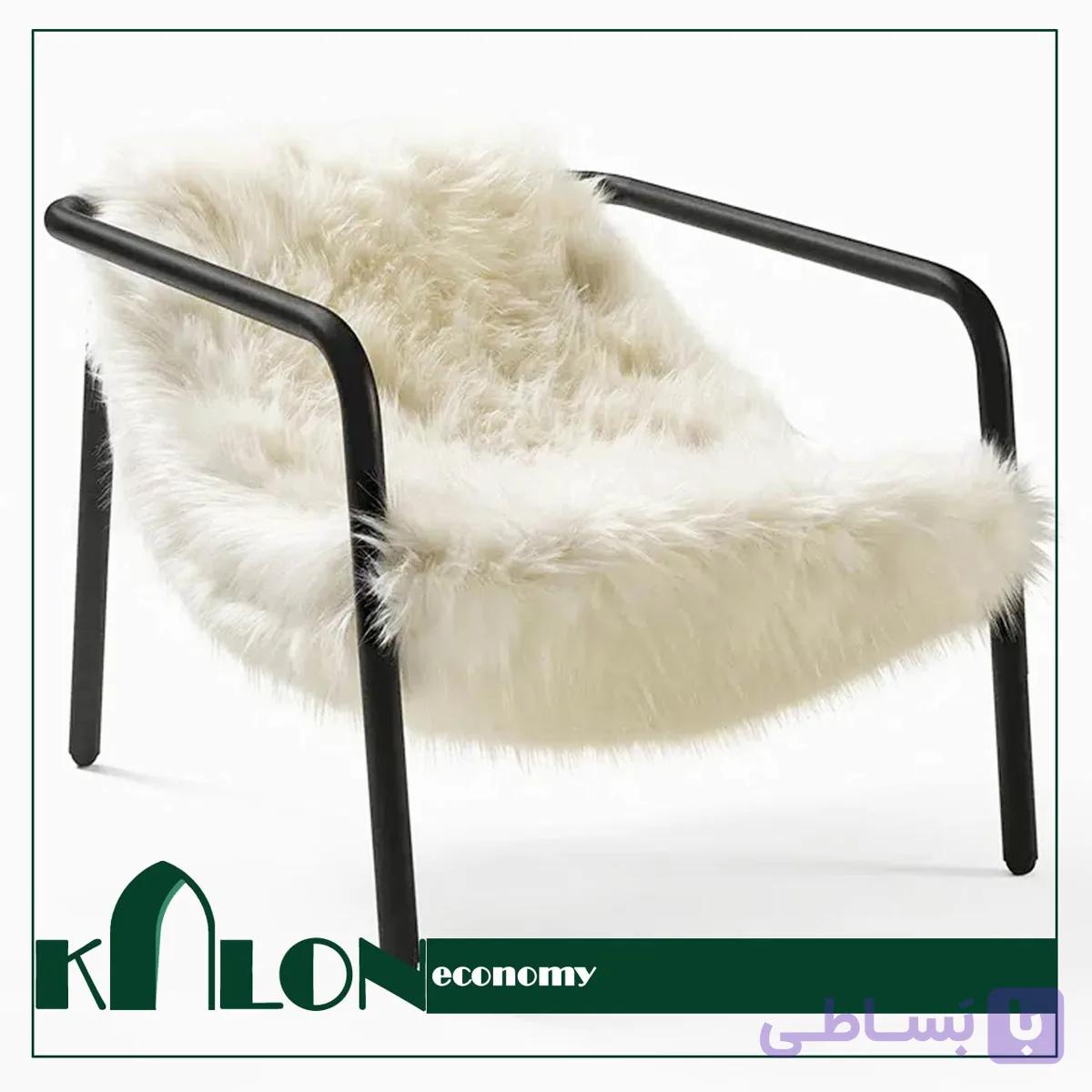 مبل تک نفره راحتی کالون اکونومی مدل KE-0022 — تصویر 1