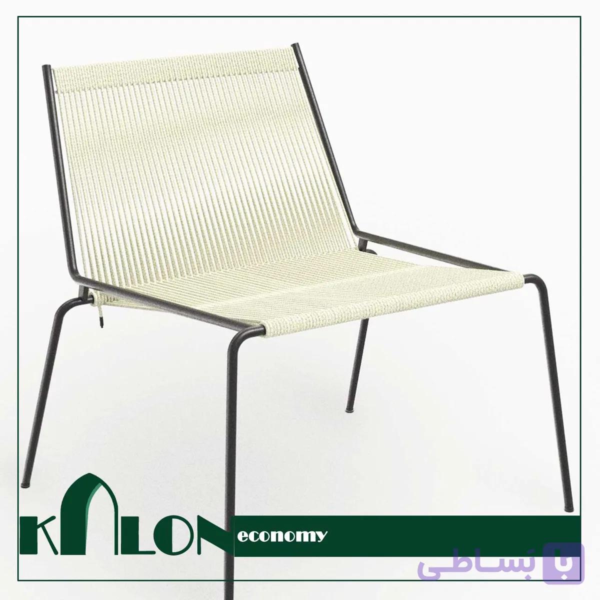 صندلی تک نفره اداری کالون اکونومی مدل KE-0051 — تصویر 1