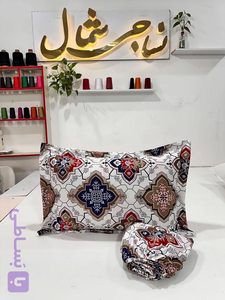 نیم ست روتختی طرح دار