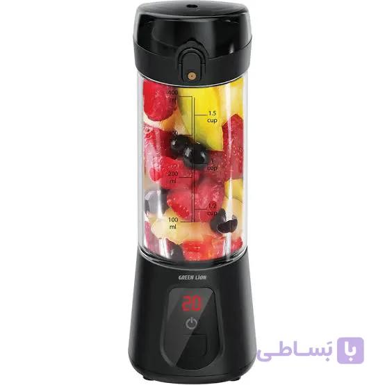 مخلوط کن قابل حمل گرین لاین Green Lion Juice Mate Pro GNJUMTPR20BK ظرفیت 470 میلی لیتر — تصویر 1