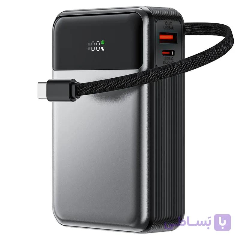 پاوربانک 20000 ایس فست ACEFAST M21 توان 65 وات همراه با کابل متصل — تصویر 1