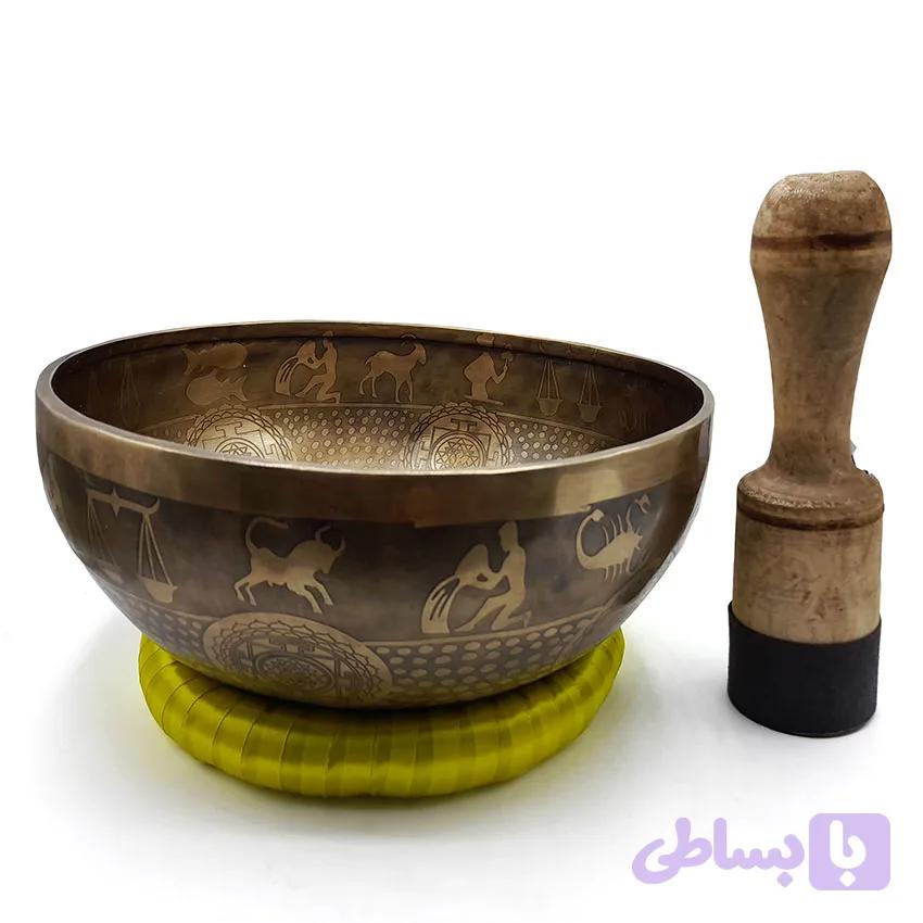 کاسه تبتی دستساز نپالی 27cmکد 110100 — تصویر 1