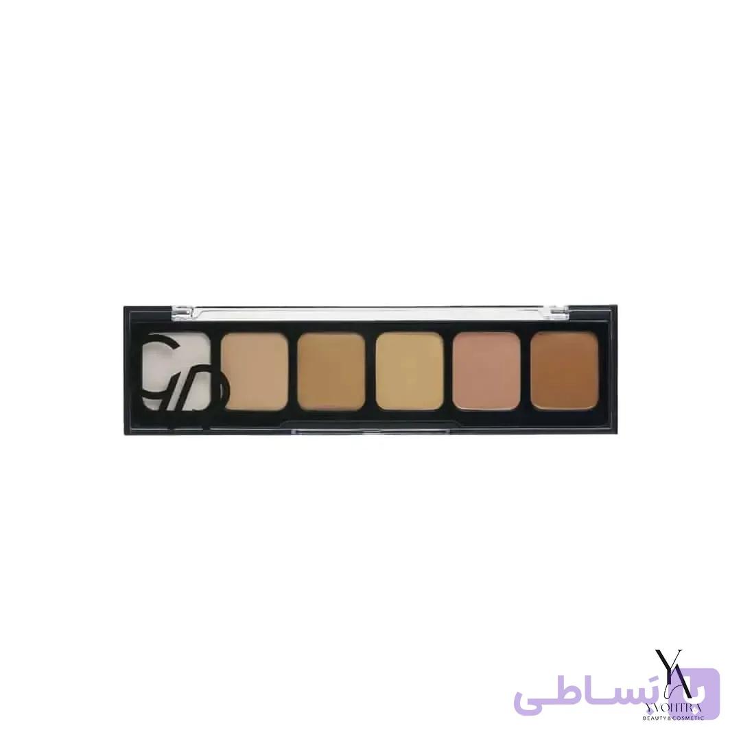 پالت کانسیلر گلدن رز GOLDEN ROSE شماره 02 — تصویر 1