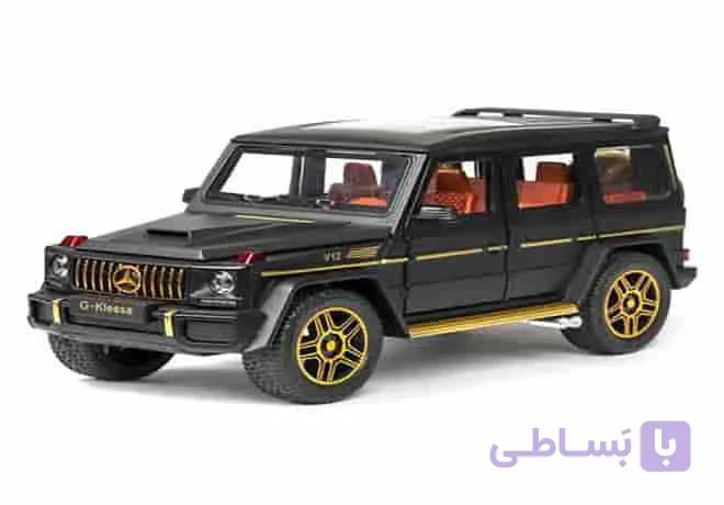 ماشین بازی سواری مدل بنز G class مقیاس 1:24 فلزی — تصویر 1