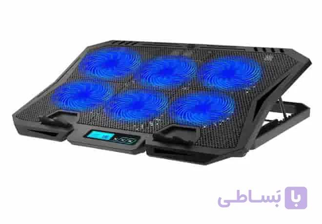 پایه خنک کننده لپ تاپ گیمینگ پد مدل دیجیتالی کد X6A — تصویر 1