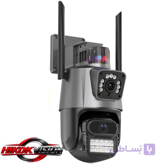 دوربین مداربسته مینی اسپید دام 5 مگاپیکسل دو لنز چرخشی HIKOKVISION-هایکوک ویژن — تصویر 1