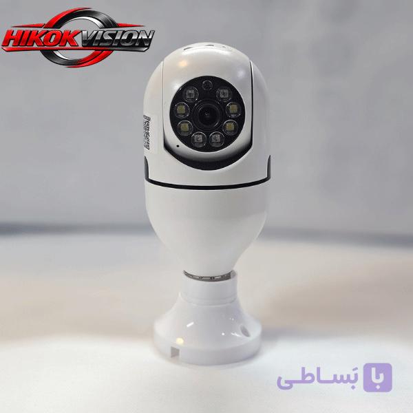 دوربین مداربسته لامپی چرخشی 360 درجه HIKOKVISION-هایکوک ویژن