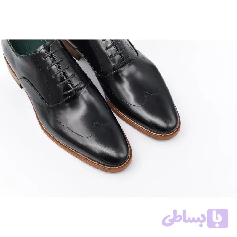 کفش رسمی مردانه چرم طبیعی fit مدل آلدو