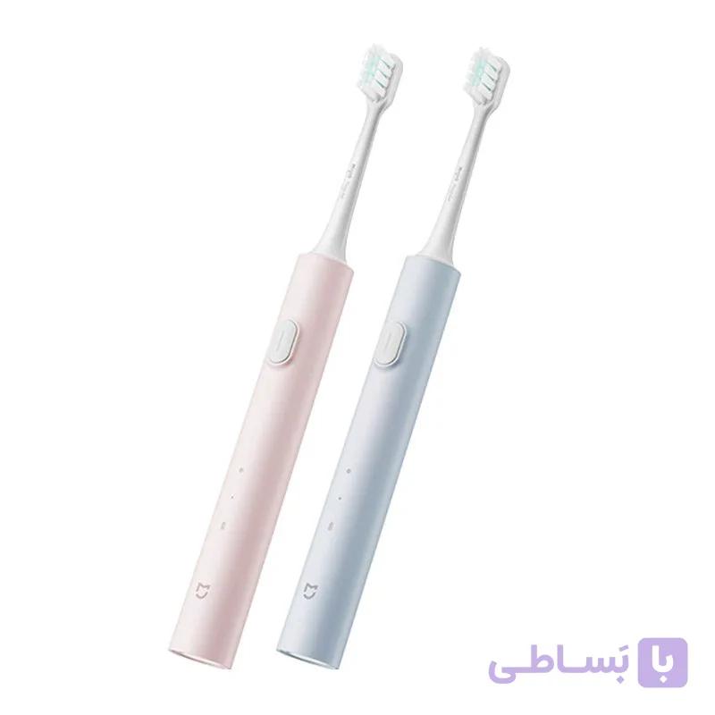 مسواک برقی شیائومی T200C به همراه کاور و برس اضافه — تصویر 1