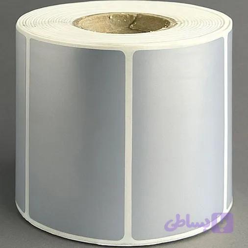 لیبل متال تک ردیفه 60×40 رول 1000 عددی