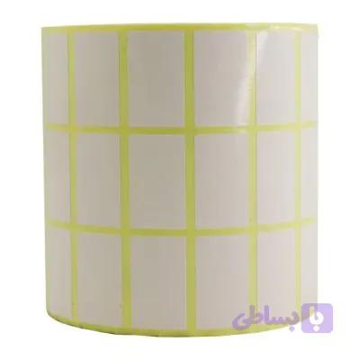 لیبل کاغذی سه ردیفه 40*30 ، رول 4500 عددی