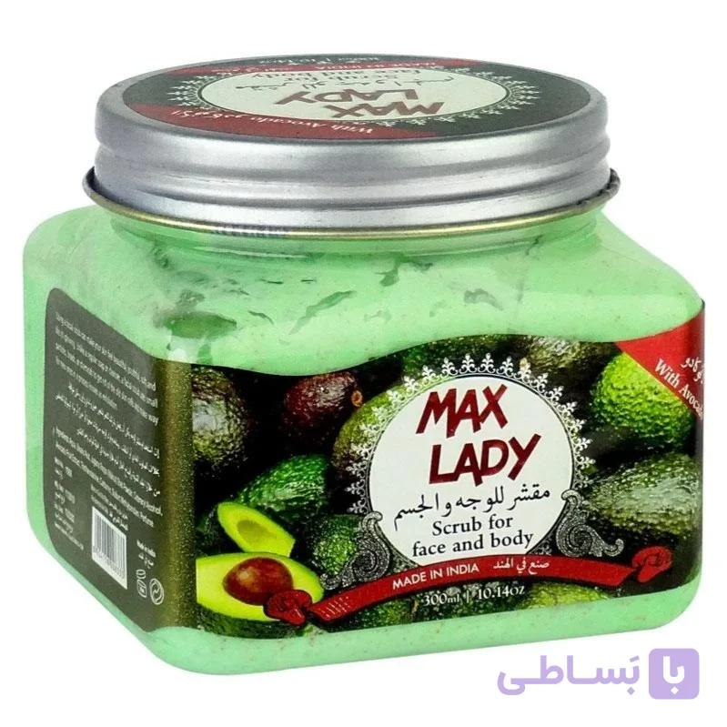 اسکراب لایه بردار پوست مکس لیدی مدل شیر الاغ حجم 300 میلی لیتر — تصویر 1