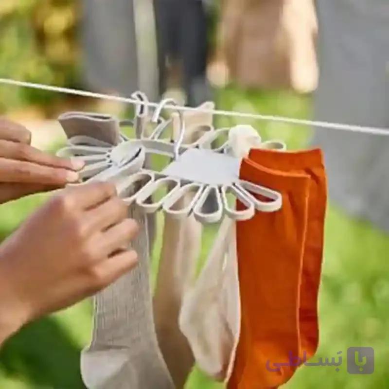 آویز خشک کنی جوراب و لباس زیر