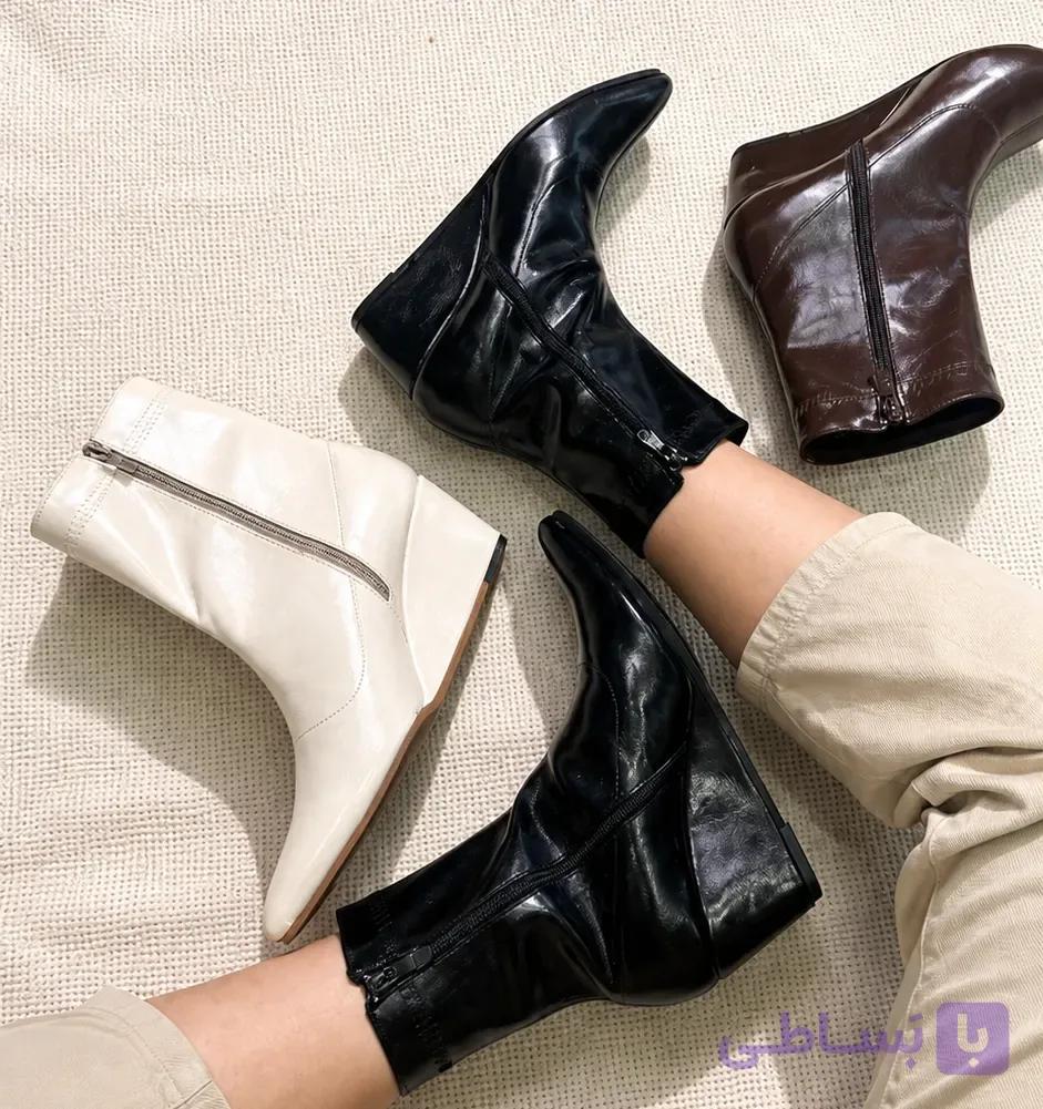 بوت لژدار زنانه مدل لوکا — تصویر 1