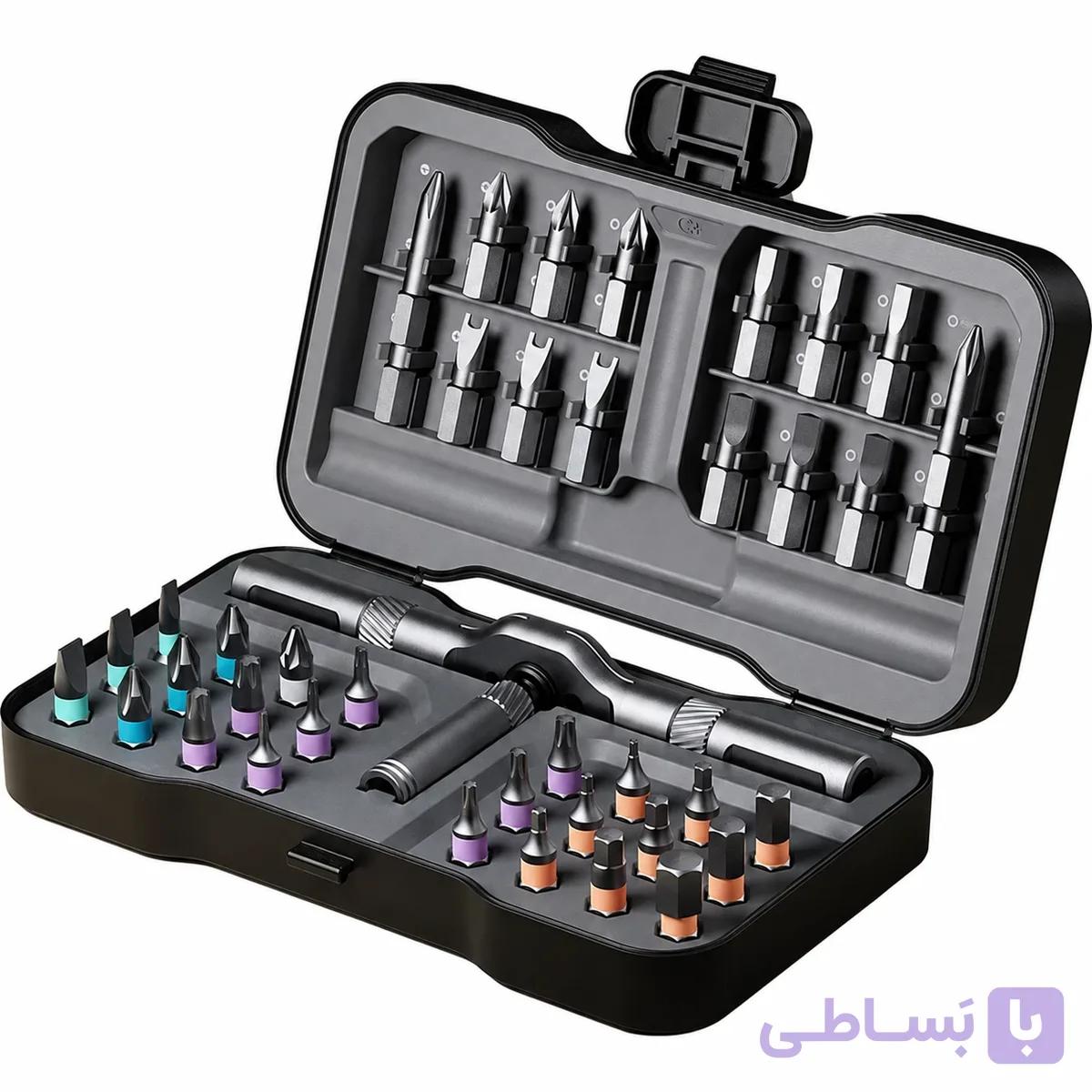 آچار بکس و پیچ گوشتی جغجغه ای 38 عددی DUKA شیائومی — تصویر 1