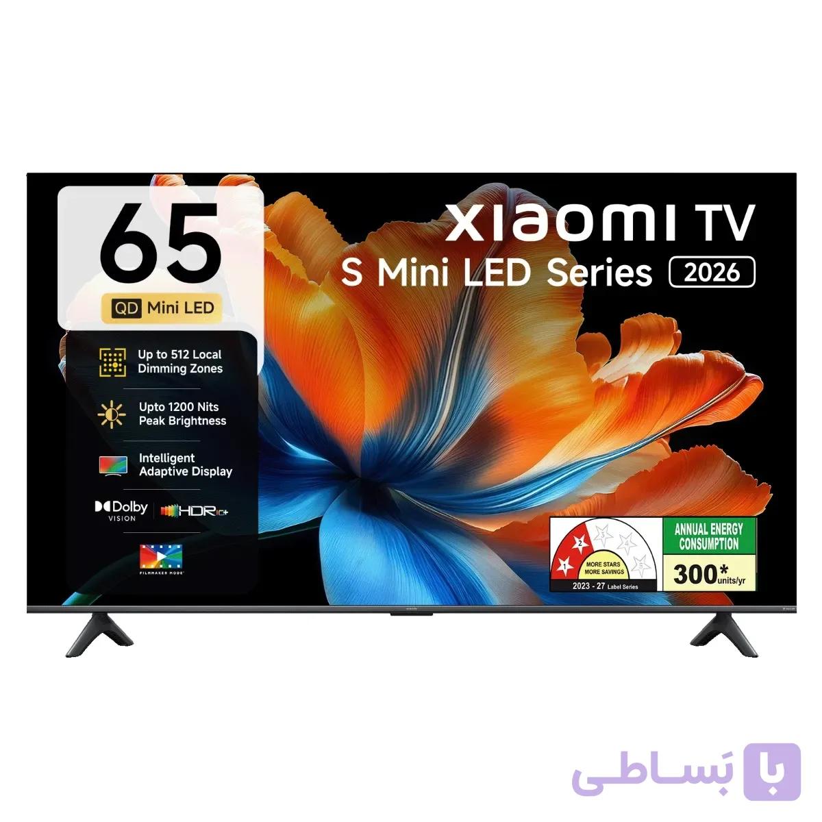 تلویزیون هوشمند 65 اینچ شیائومی مدل Xiaomi Tv S Mini LED 65 2026 — تصویر 1