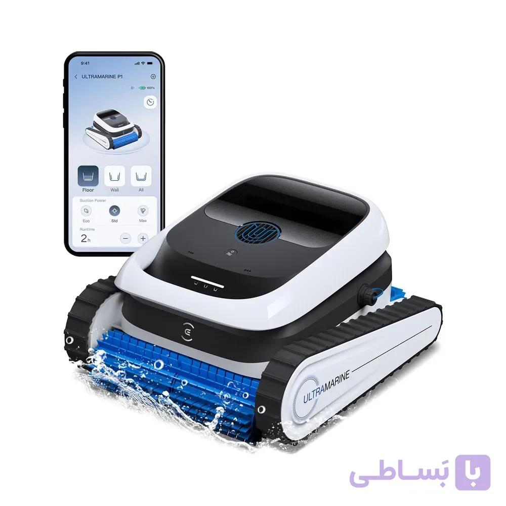 جارو رباتیک استخر شیائومی مدل Ecovacs Ultramarine P1 — تصویر 1