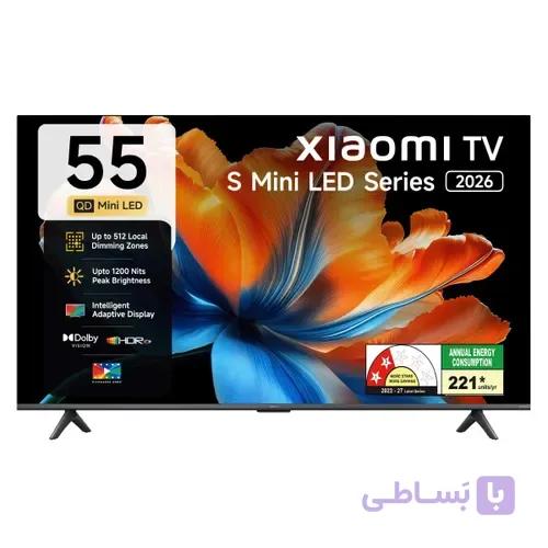 تلویزیون هوشمند 55 اینچ شیائومی مدل Xiaomi Tv S Mini LED 55 2026 — تصویر 1