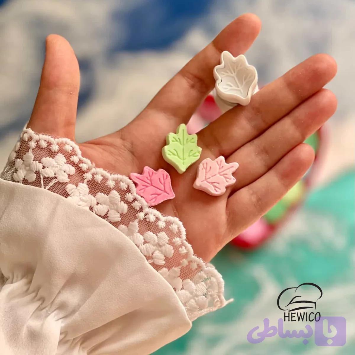 قالب قند تزیینی _برگ انجیری_کد 644 — تصویر 1