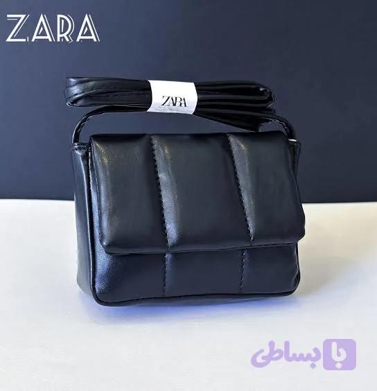 کیف پاسپورتی زارا مشکی — تصویر 1