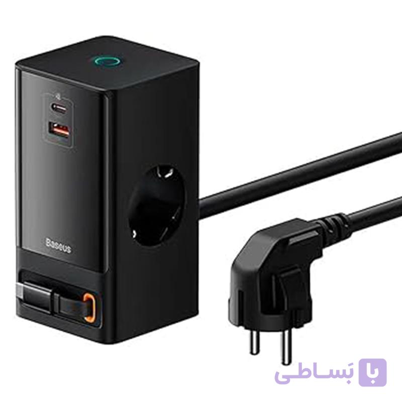 شارژر کامل رومیزی بیسوس مدل BASEUS PSLR000301 مشکی — تصویر 1