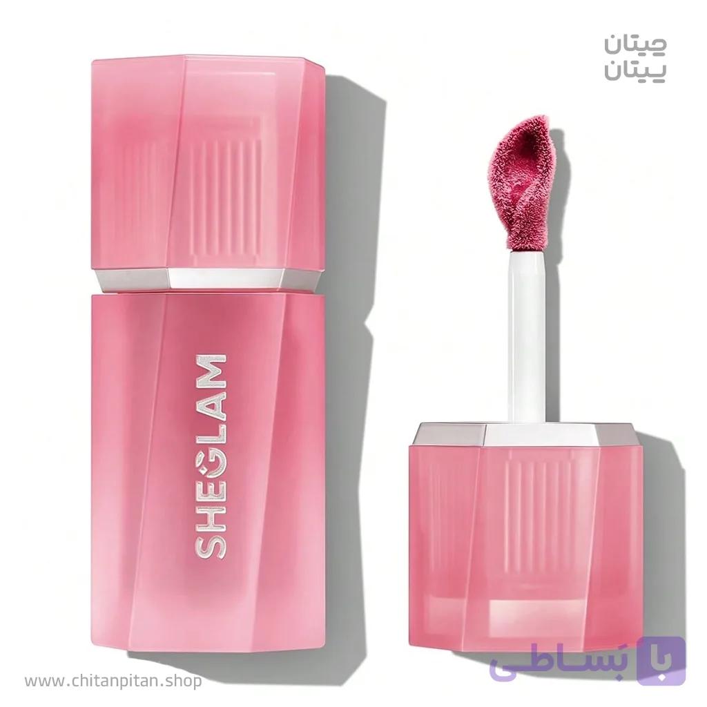 رژلب و رژگونه مایع مات شیگلم mousse texture رنگ like a feather 026 — تصویر 1