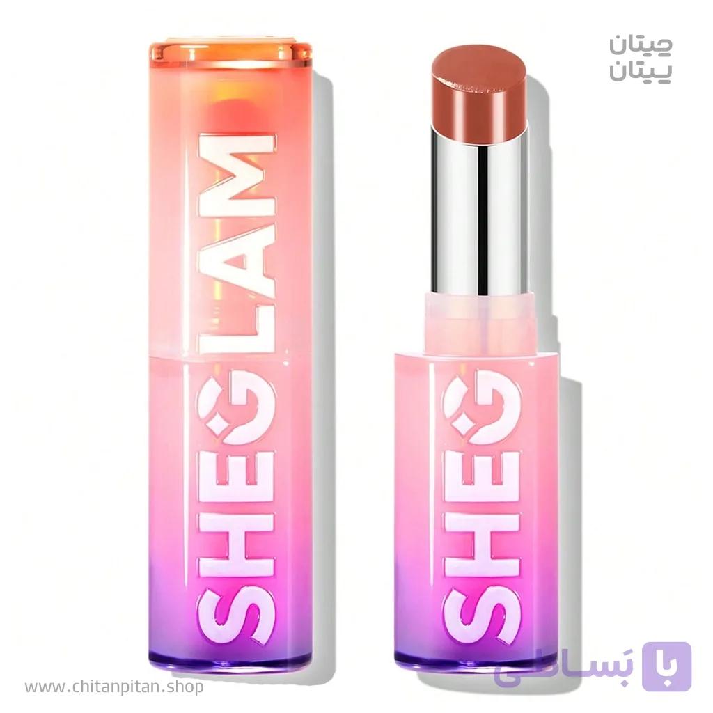 رژلب براق شیگلم Mirror Kiss High Shine رنگ Plot Twist — تصویر 1