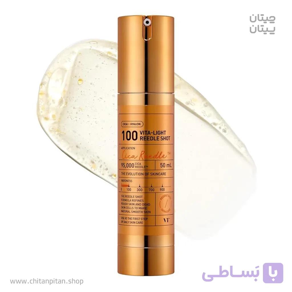 سرم میکرونیدلینگ روشن کننده وی تی کازمتیکCica Reedle Shot 100 Vita Light حجم 50