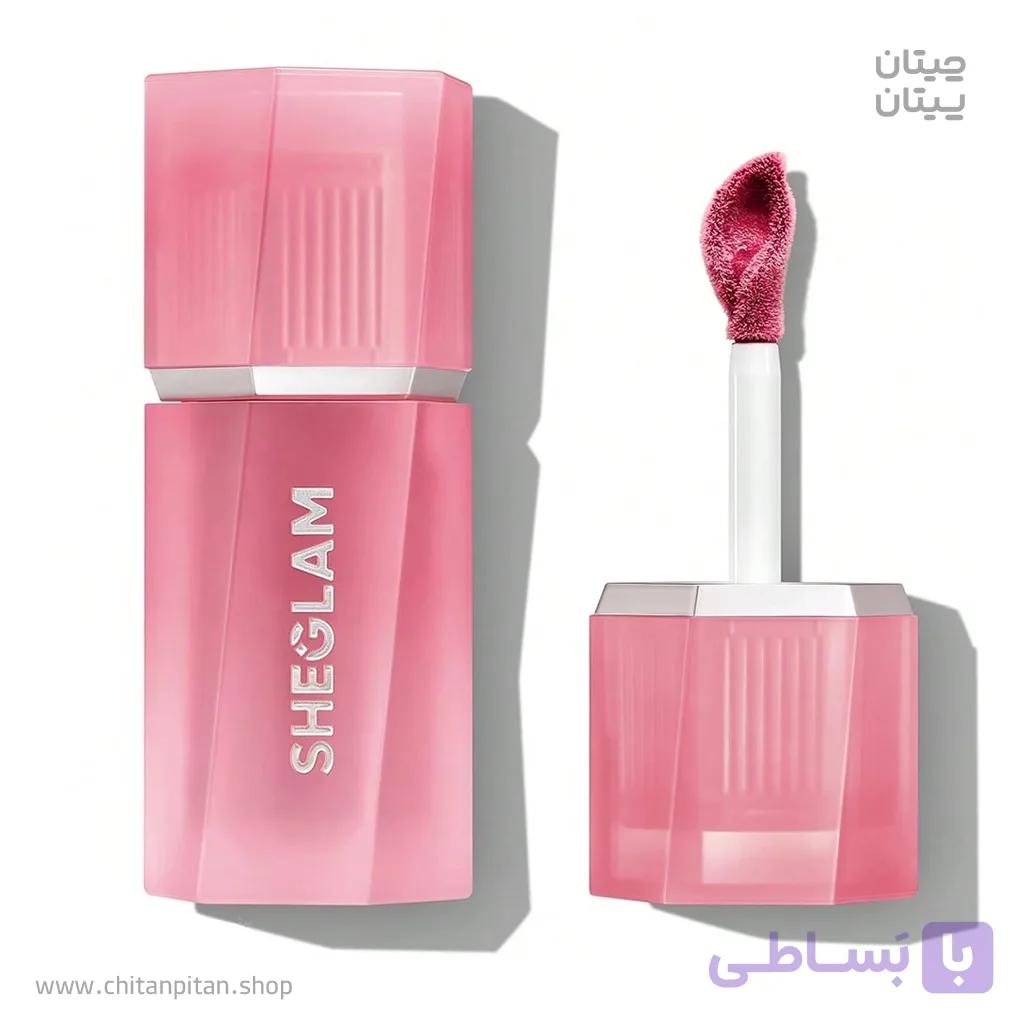 رژلب و رژگونه مایع مات شیگلم mousse texture رنگ 027 On Air — تصویر 1