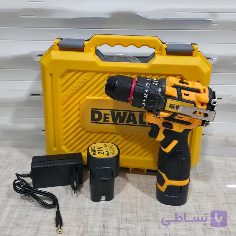 دریل شارژی دیوالت 21v — تصویر 1