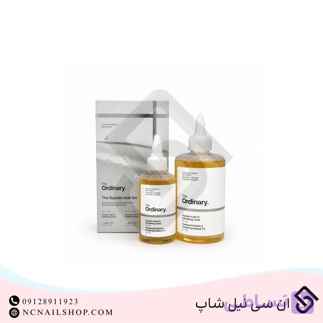 ست تونر گلایکولیک اسید ۷٪ اوردینری — تصویر 1
