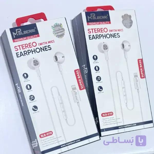 هندزفری MPBLBERRI BLB-E119 — تصویر 1