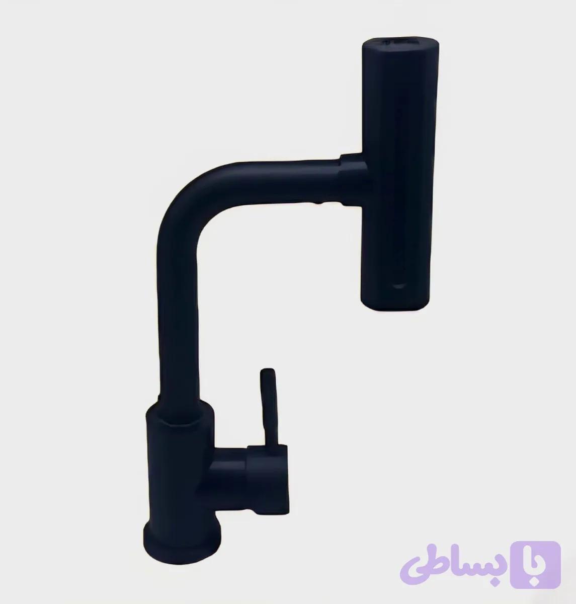 شیر روشویی مدل مارول مشکی ویان — تصویر 1
