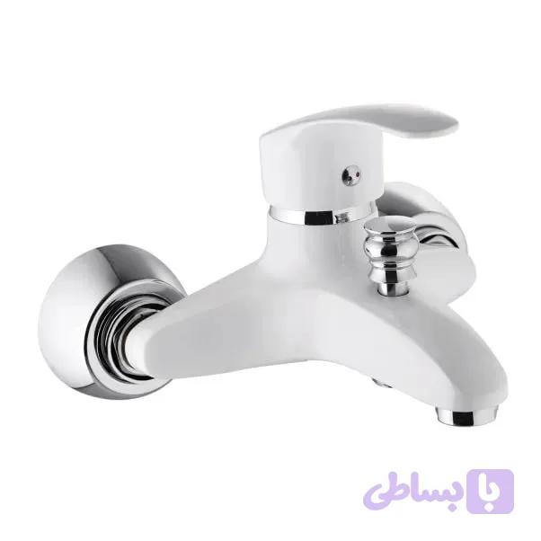 شیر دوش اردکی سفید کروم ویان