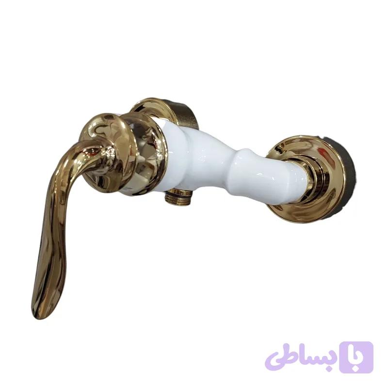 توالت هلن(بامبو) سفید طلا ویان