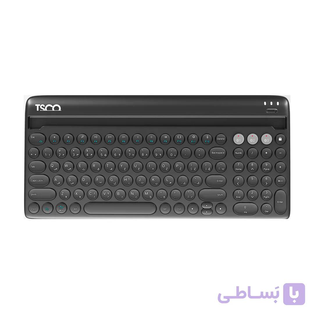 کیبورد بی سیم تسکو مدل TK7322BT — تصویر 1