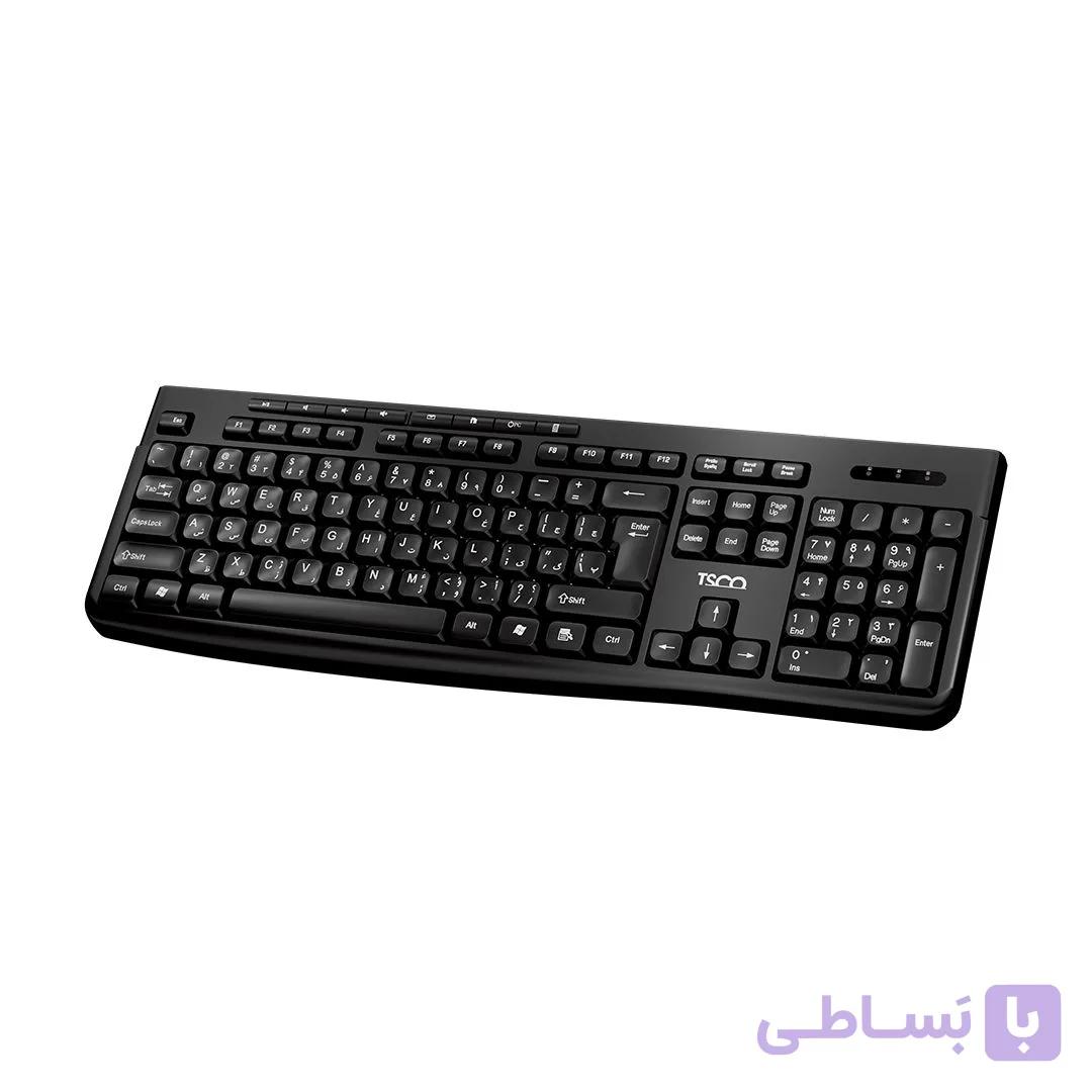 کیبورد بی سیم تسکو مدل TK7007W — تصویر 1