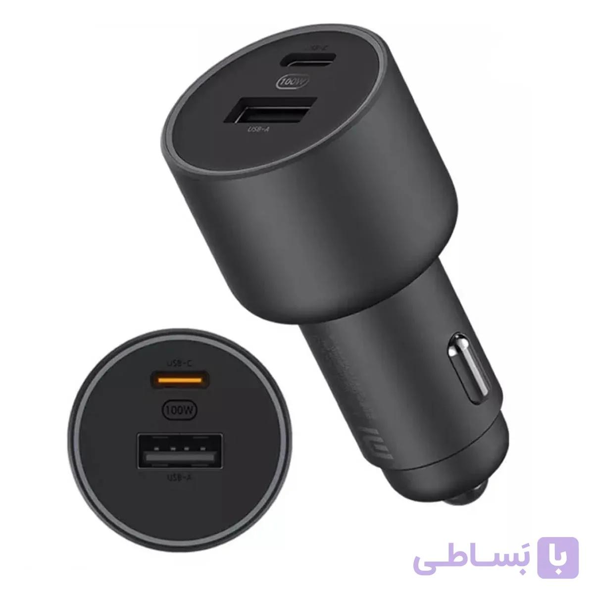 شارژر فندکی شیائومی 100 وات مدل CC07ZM-1A1C — تصویر 1