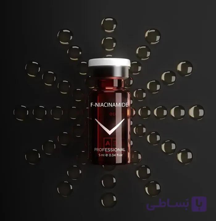 کوکتل مزوتراپی ضد لک و ترمیم بافت پوست F-NIACINAMIDE فیوژن