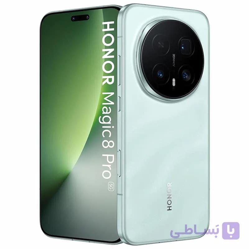 گوشی آنر Honor Magic 8 Pro ظرفیت 512 گیگابایت رم 12 گیگابایت ((پک و رام گلوبال)) | به همراه رجیستر — تصویر 1