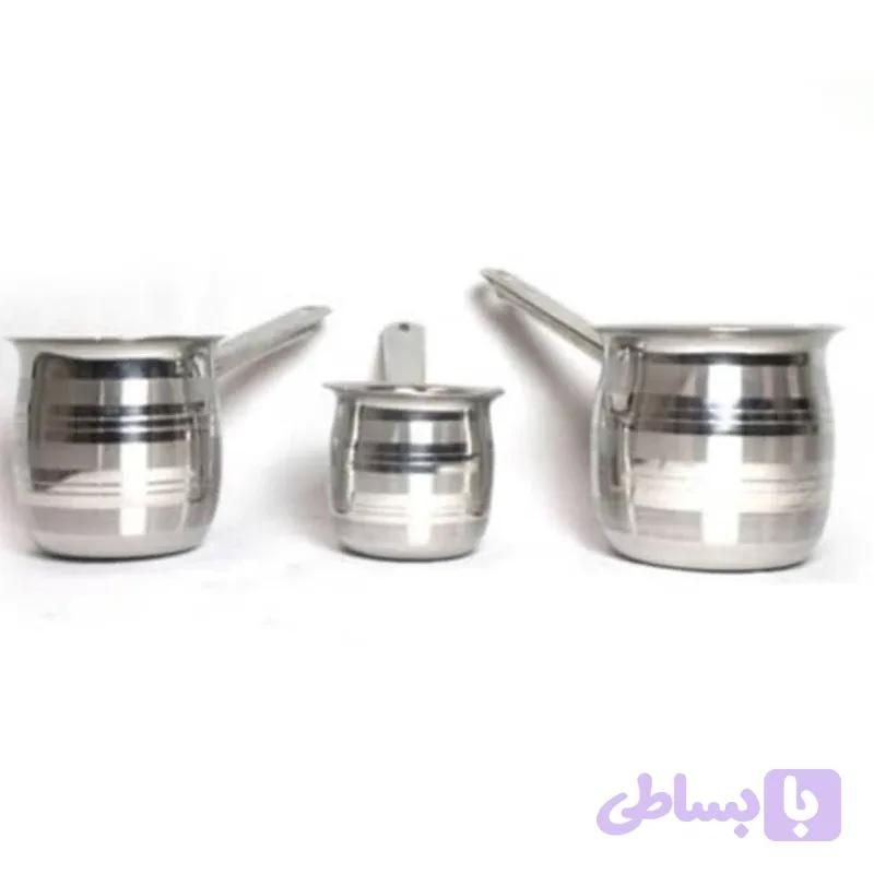شیر جوش سه تکه استیل 555 — تصویر 1