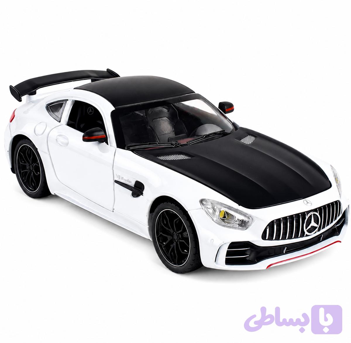 ماشین بازی چه ژی مدل بنز فلزی دودزا