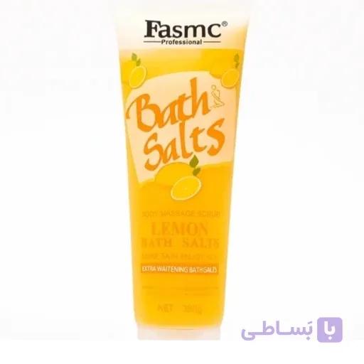 نمک بدن لیمو Fasmc (لایه بردار، روشن کننده)