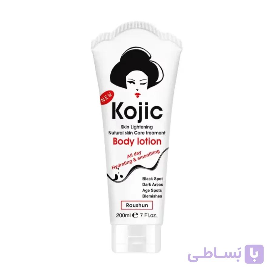 لوسیون بدن کوجیک اسید روشن (روشن کننده و ضدلک، 200 میل) — تصویر 1
