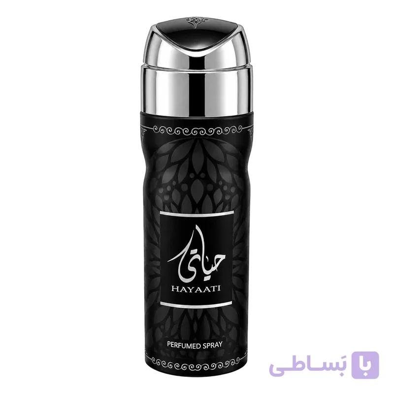 اسپری بدن حیاتی HAYAATI ارض الزعفران امارات اورجینال — تصویر 1