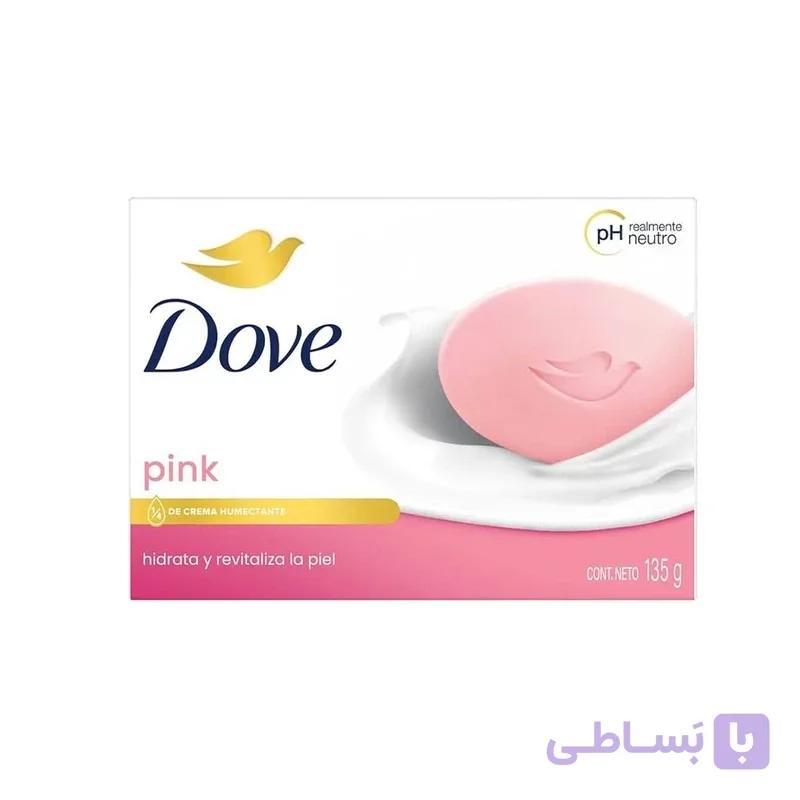 صابون صورت و بدن حاوی مرطوب کننده داو مدل Pink — تصویر 1