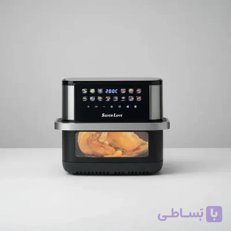 سرخ کن بدون روغن 15 لیتری سیلورلاو 2000وات مدل MS-1811DW — تصویر 1
