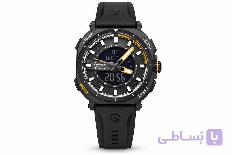 ساعت مچی دیجیتال الکساندر کریستی مشکی مدل 9501 — تصویر 1