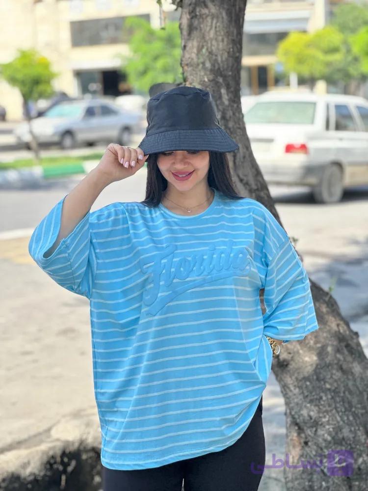 تیشرت راه راه فلوریدا ۱۰۹۶ — تصویر 1
