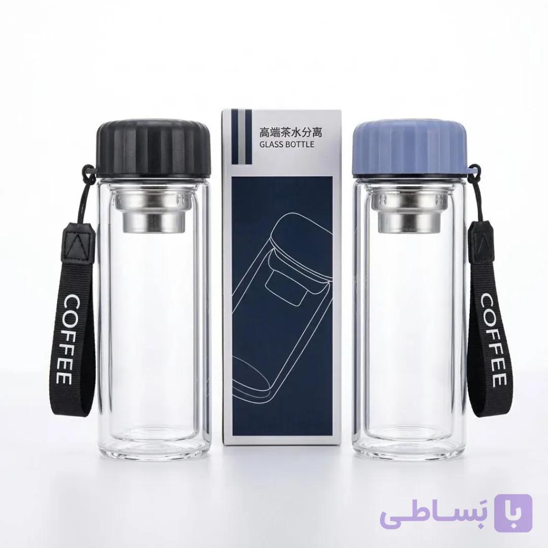 دمنوش ساز دوجداره بنددار مدل کافی کد ۱۱۵ — تصویر 1